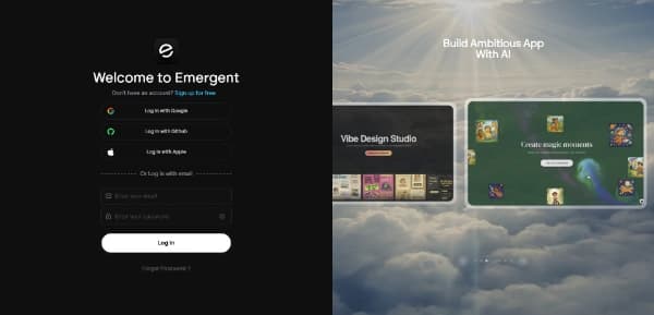 Emergent AI product preview
