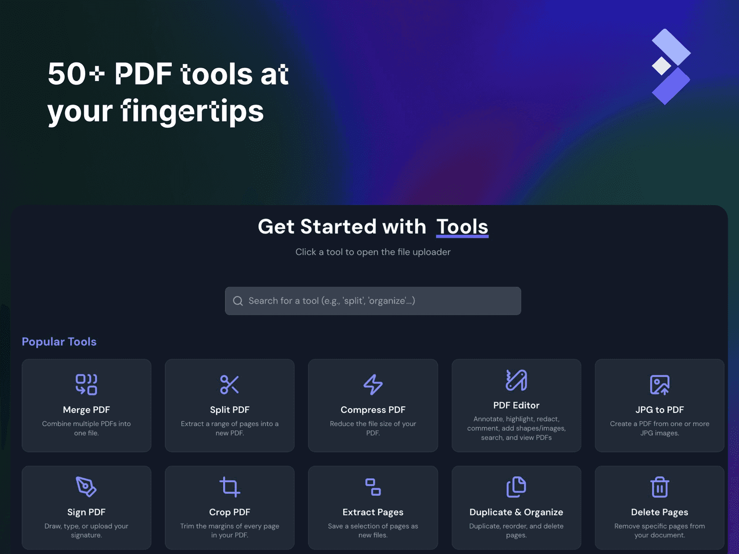 BentoPDF product preview