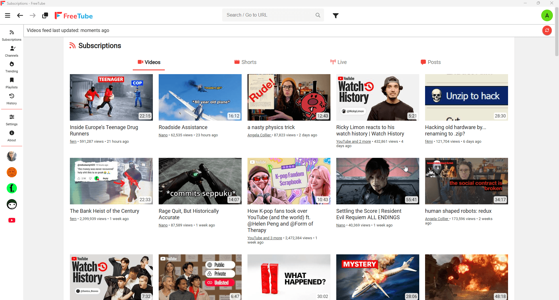 FreeTube product website
