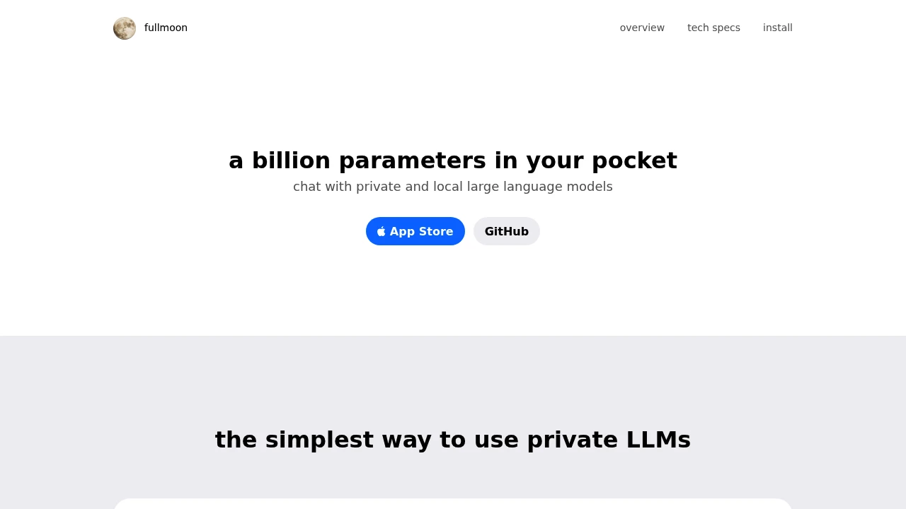 Fullmoon product preview