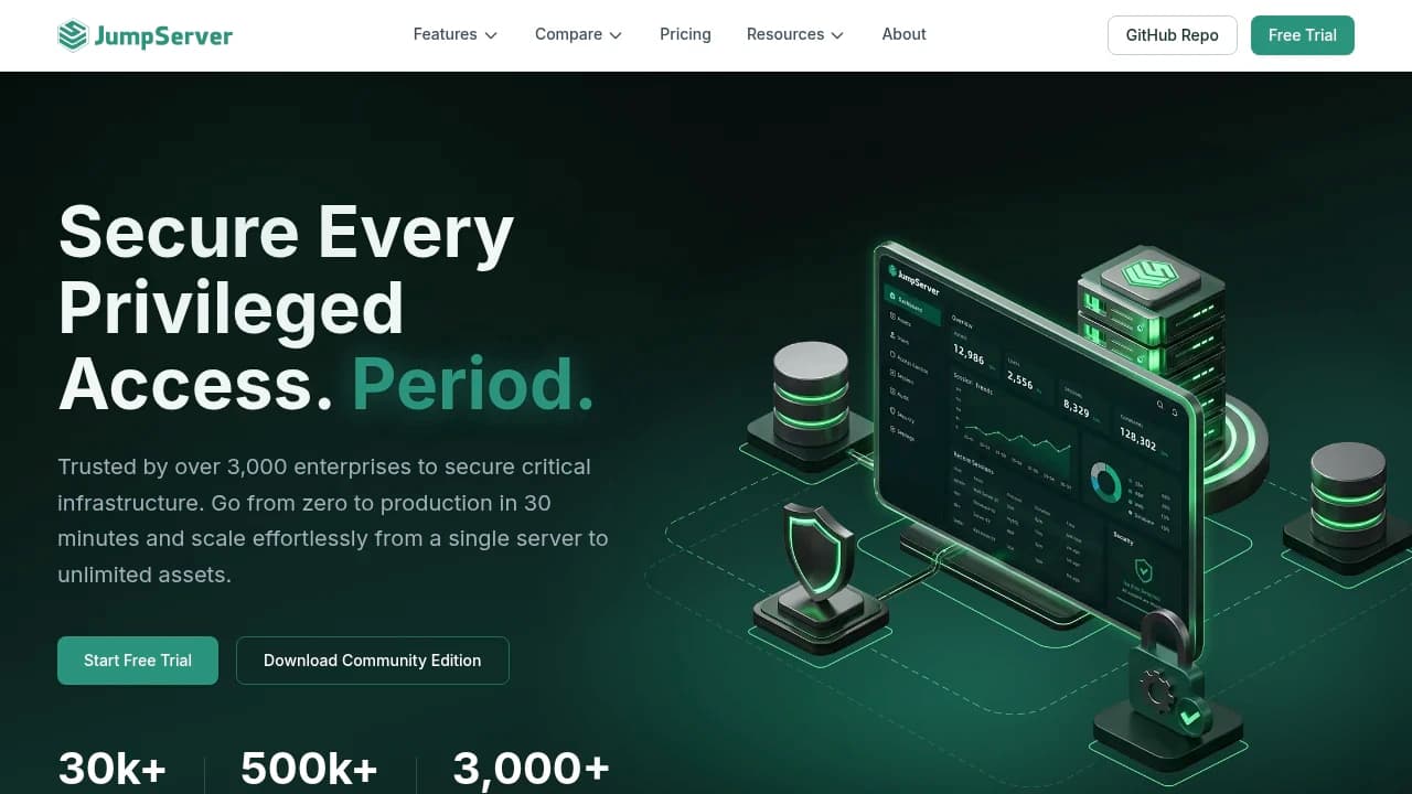 JumpServer product interface