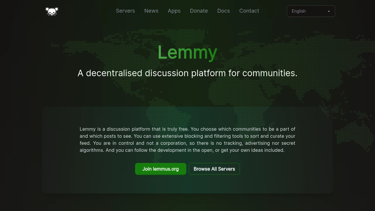 Lemmy product interface
