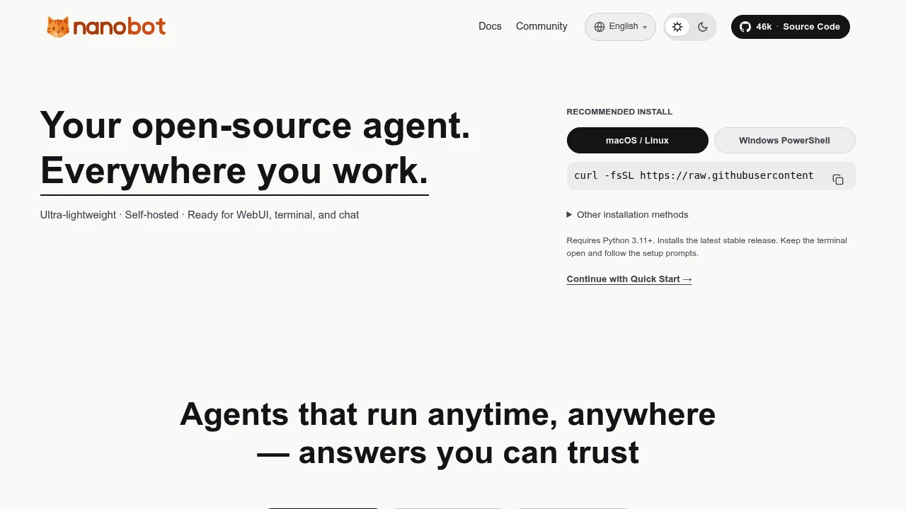 nanobot product preview