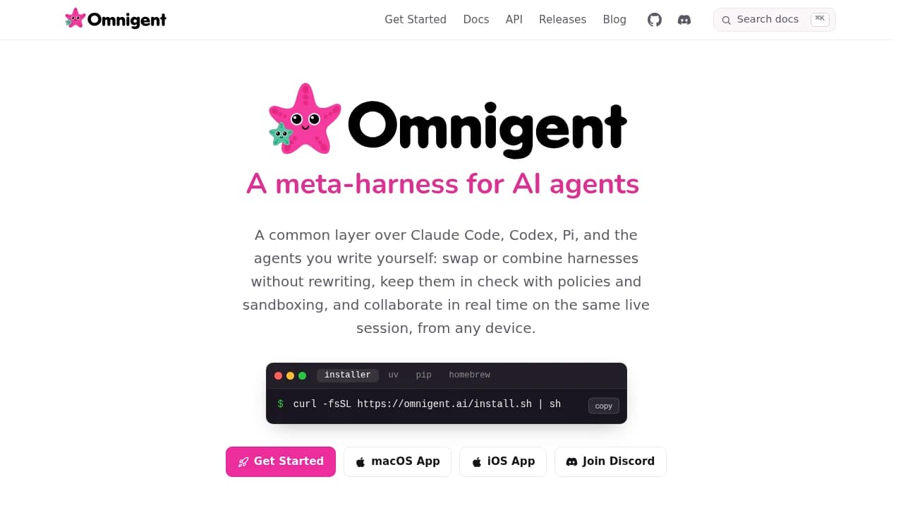 Omnigent product preview
