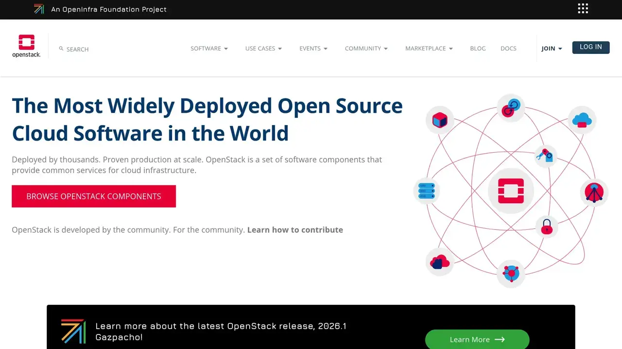 OpenStack product interface
