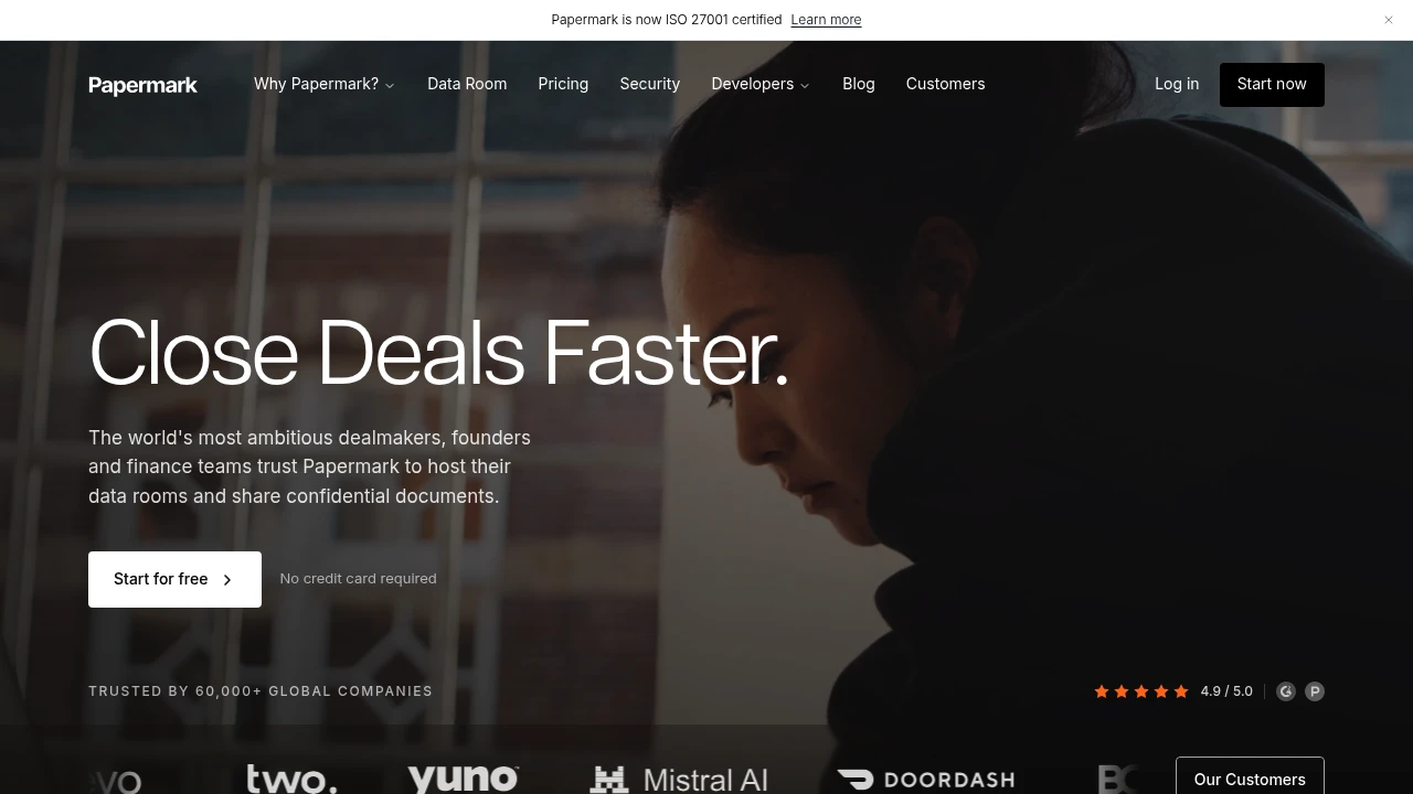 Papermark product interface
