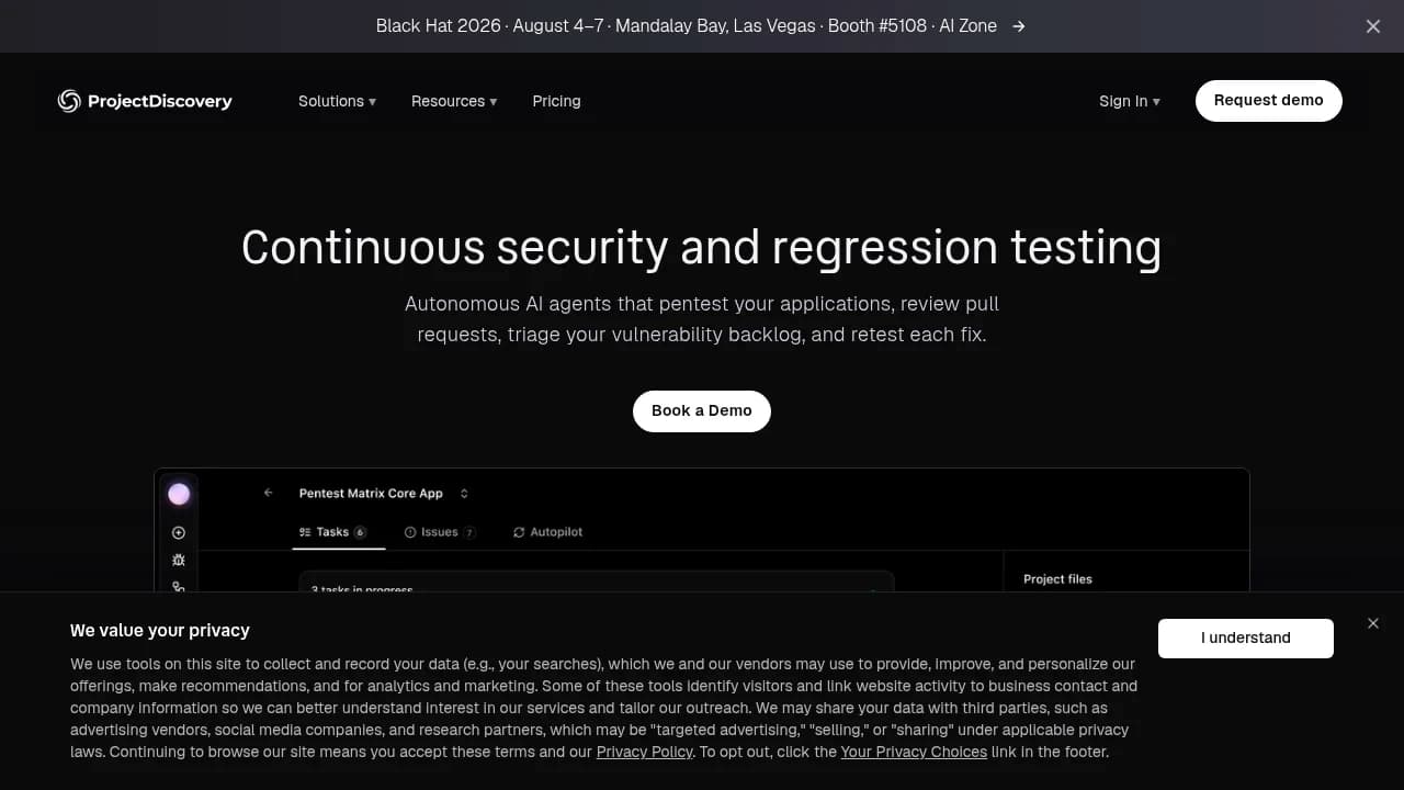 ProjectDiscovery product preview