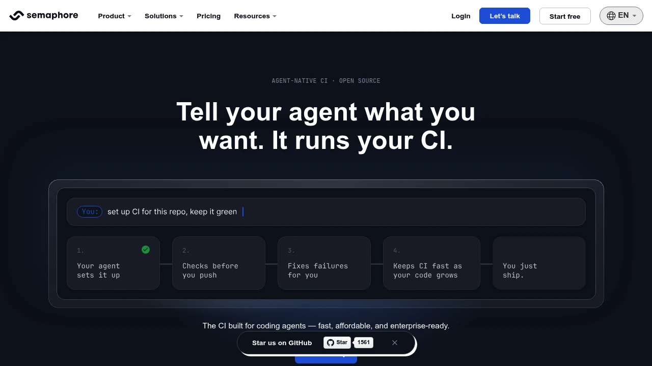 Semaphore product interface