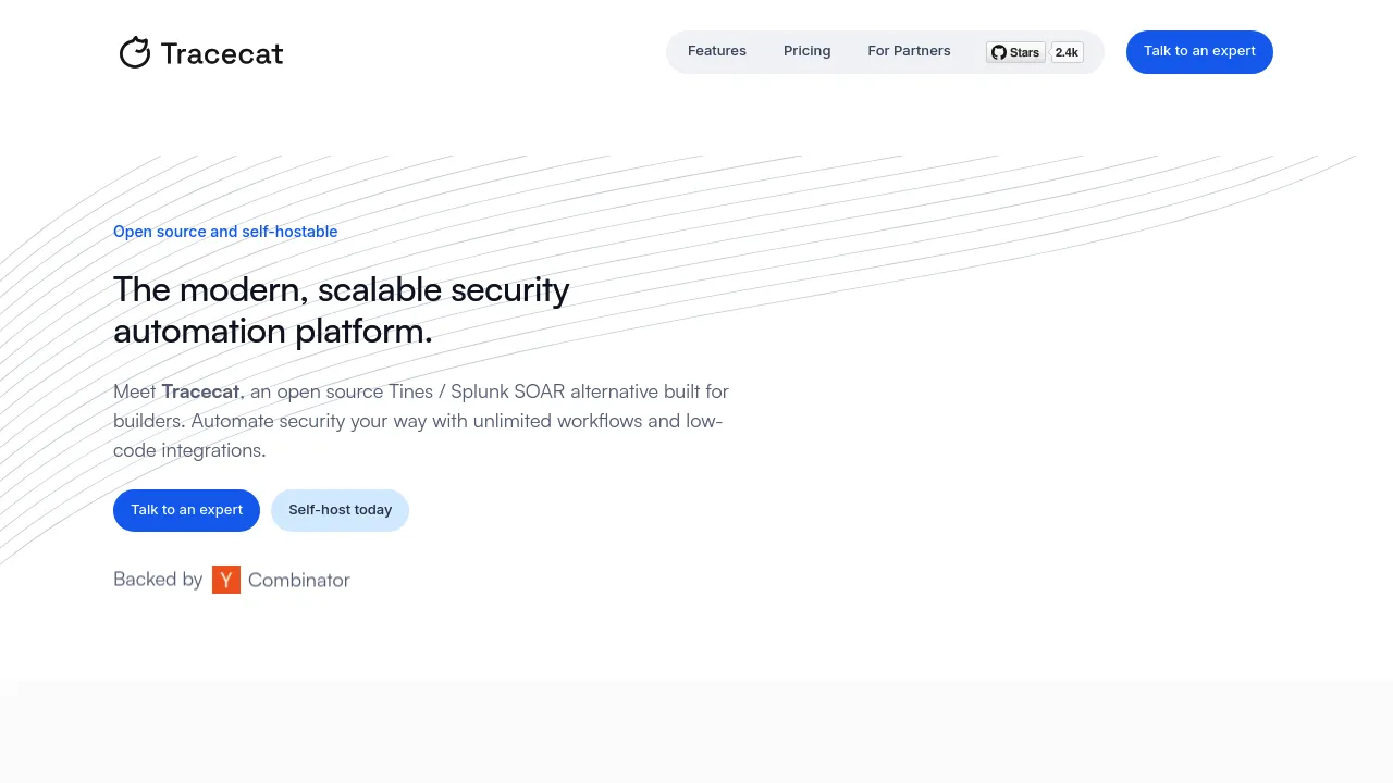 Tracecat product preview