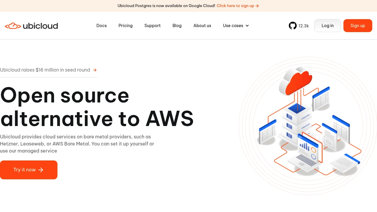 Ubicloud product interface
