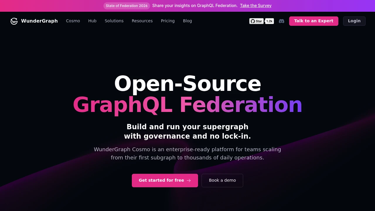 WunderGraph product interface