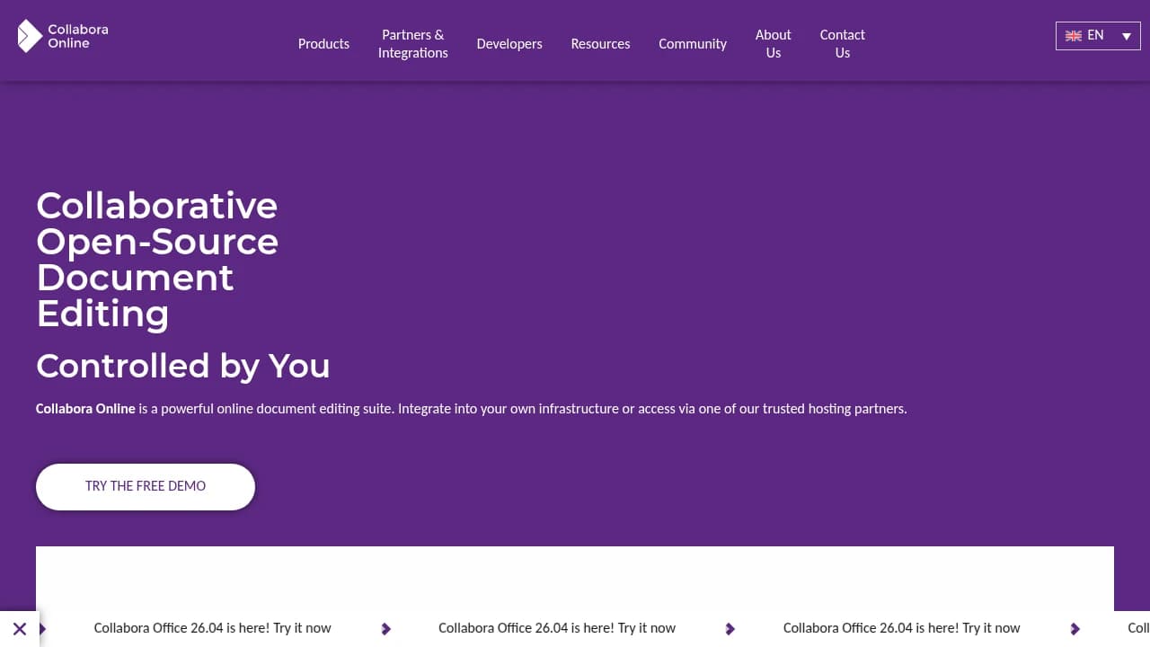 Collabora Online product interface