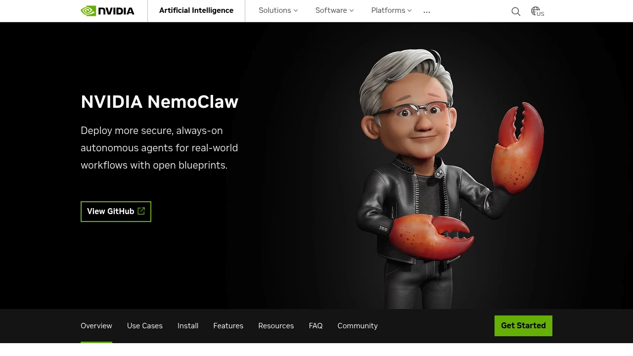 NemoClaw product interface