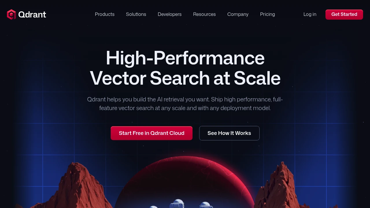 Qdrant product interface